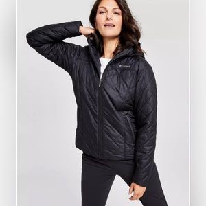 NWT Columbia Copper Crest Hooded Jacket X-Small Black